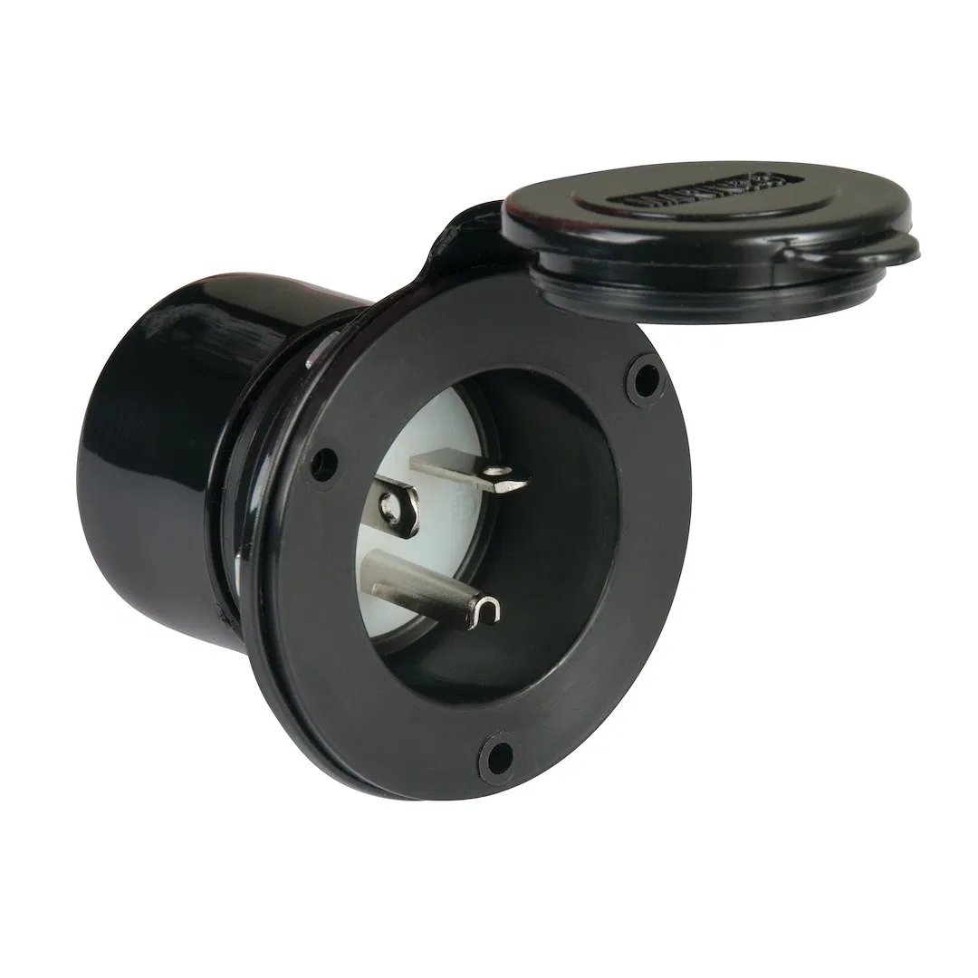 200BBI.RV – MARINCO Power Inlet Port, Manual Power Disconnect 20 Amp 125 Volt AC 2.5 Inch Diameter x 2.67 Inch Depth ...
